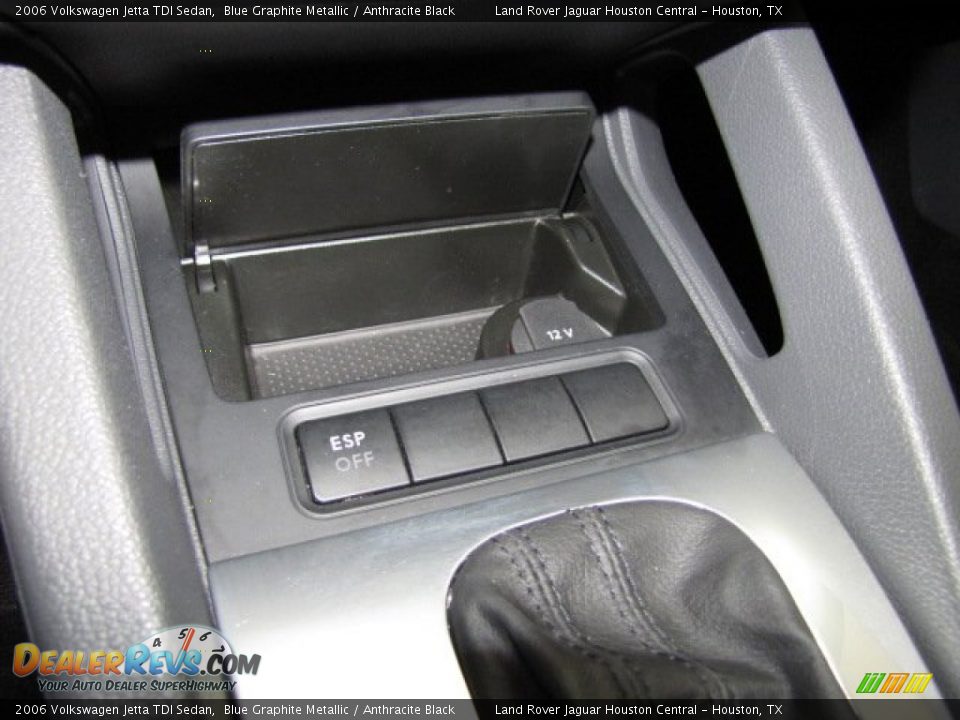 2006 Volkswagen Jetta TDI Sedan Blue Graphite Metallic / Anthracite Black Photo #22