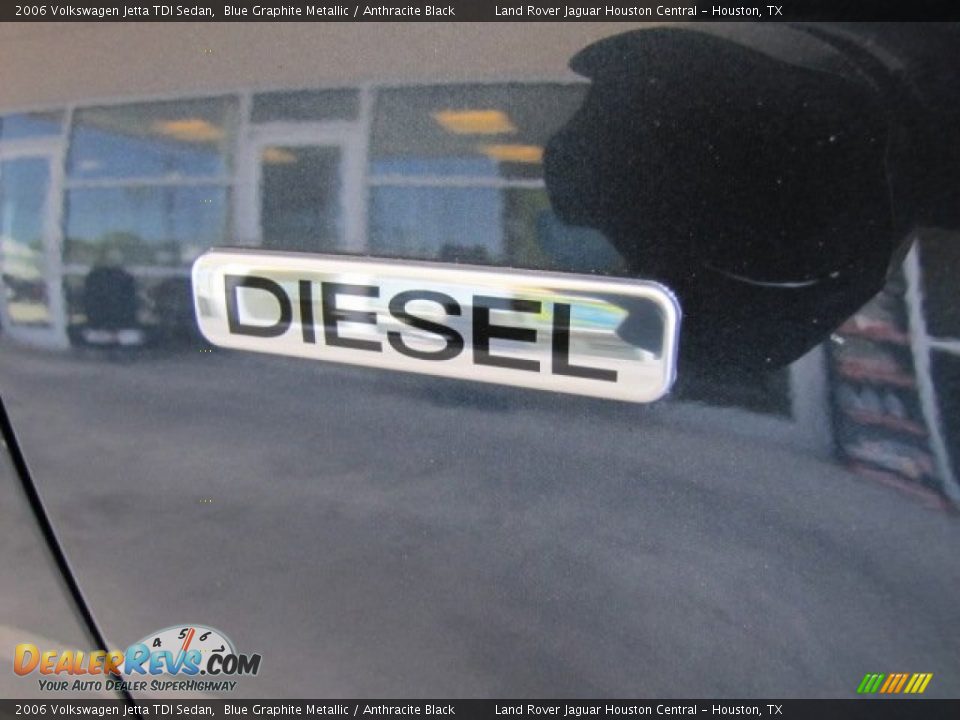 2006 Volkswagen Jetta TDI Sedan Blue Graphite Metallic / Anthracite Black Photo #23