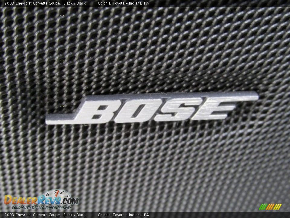 Audio System of 2003 Chevrolet Corvette Coupe Photo #13