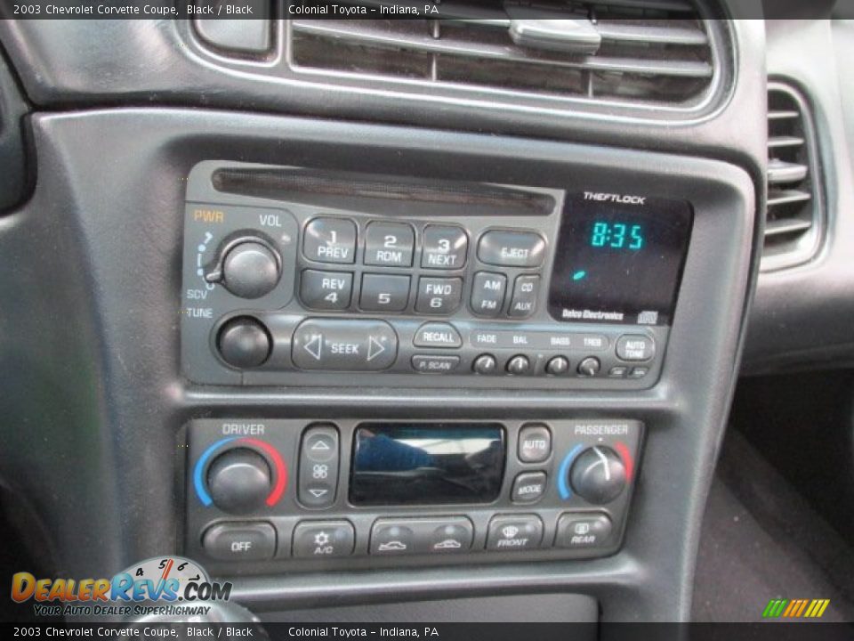 Controls of 2003 Chevrolet Corvette Coupe Photo #15