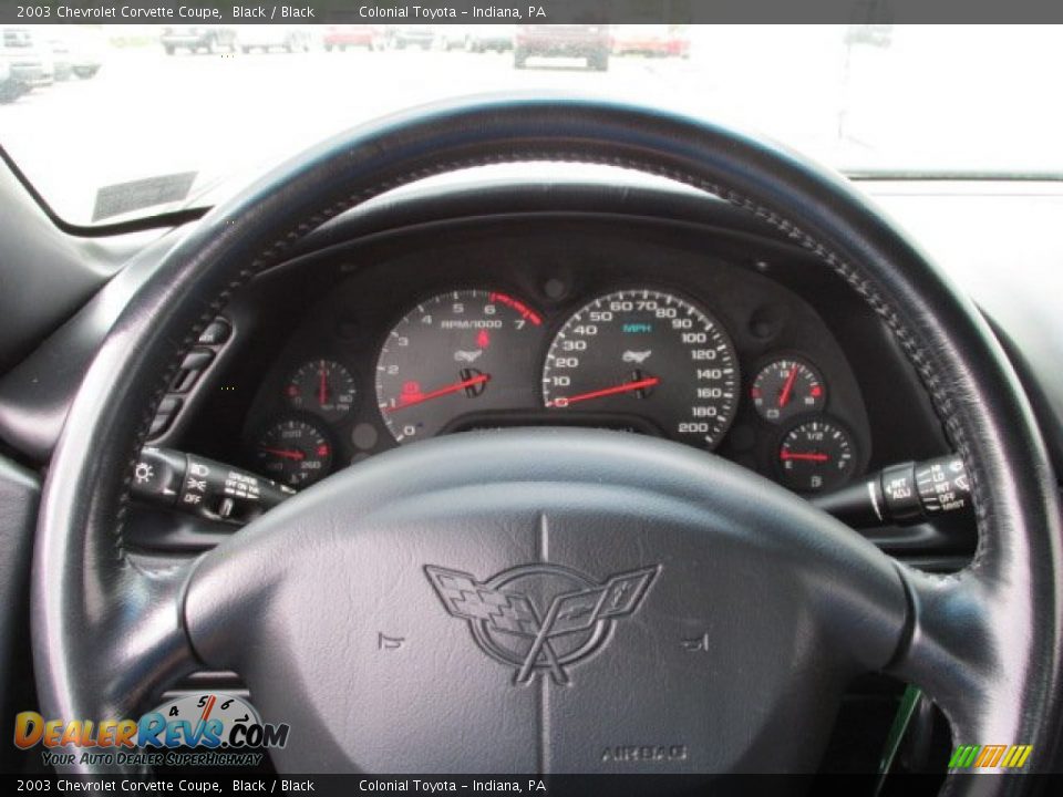 2003 Chevrolet Corvette Coupe Steering Wheel Photo #17
