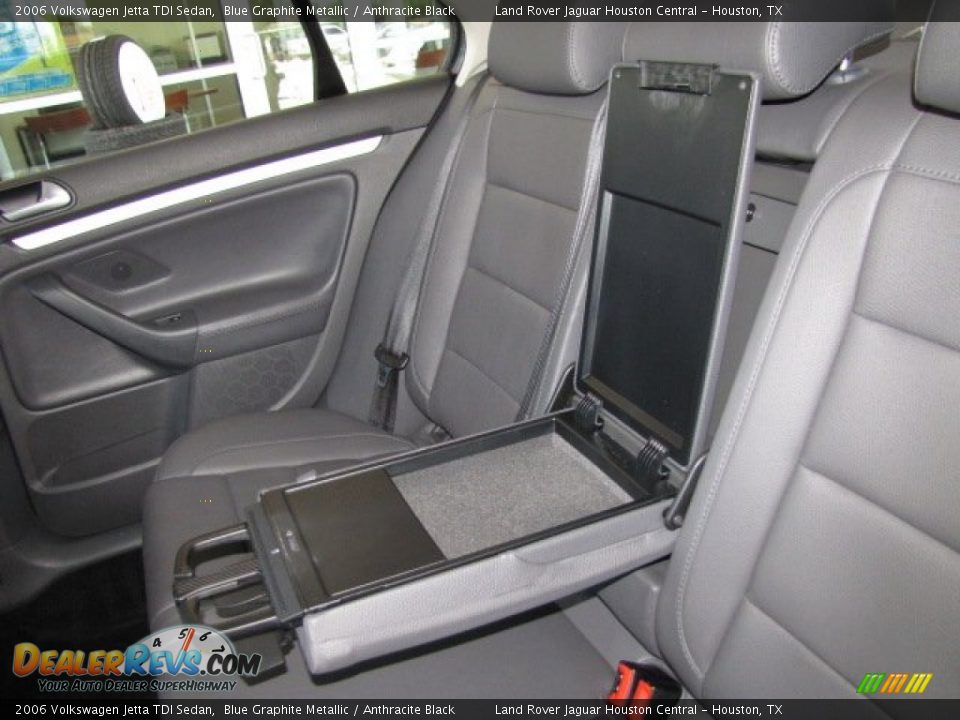 2006 Volkswagen Jetta TDI Sedan Blue Graphite Metallic / Anthracite Black Photo #29