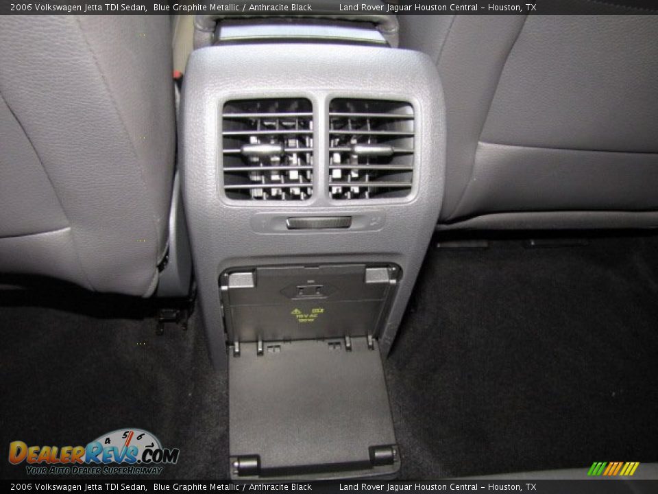 2006 Volkswagen Jetta TDI Sedan Blue Graphite Metallic / Anthracite Black Photo #30