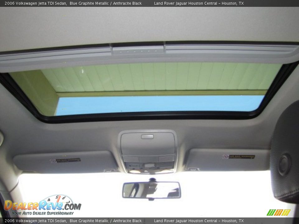 2006 Volkswagen Jetta TDI Sedan Blue Graphite Metallic / Anthracite Black Photo #32