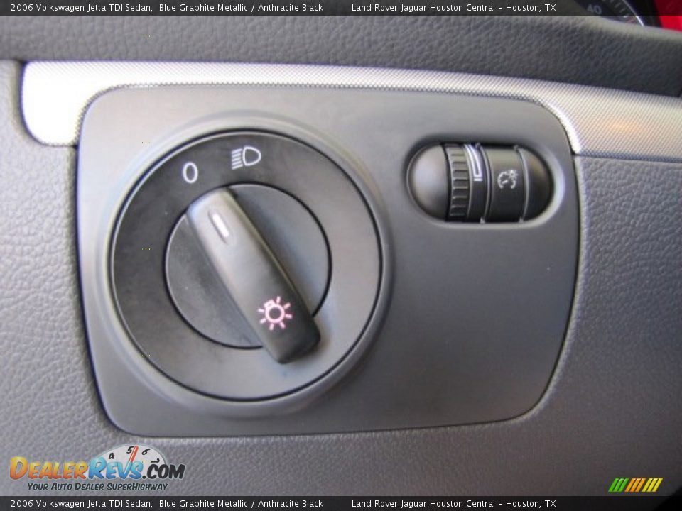 2006 Volkswagen Jetta TDI Sedan Blue Graphite Metallic / Anthracite Black Photo #33