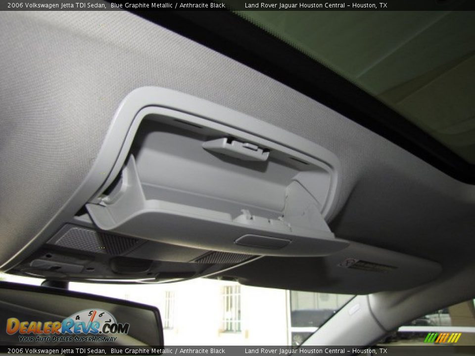 2006 Volkswagen Jetta TDI Sedan Blue Graphite Metallic / Anthracite Black Photo #34