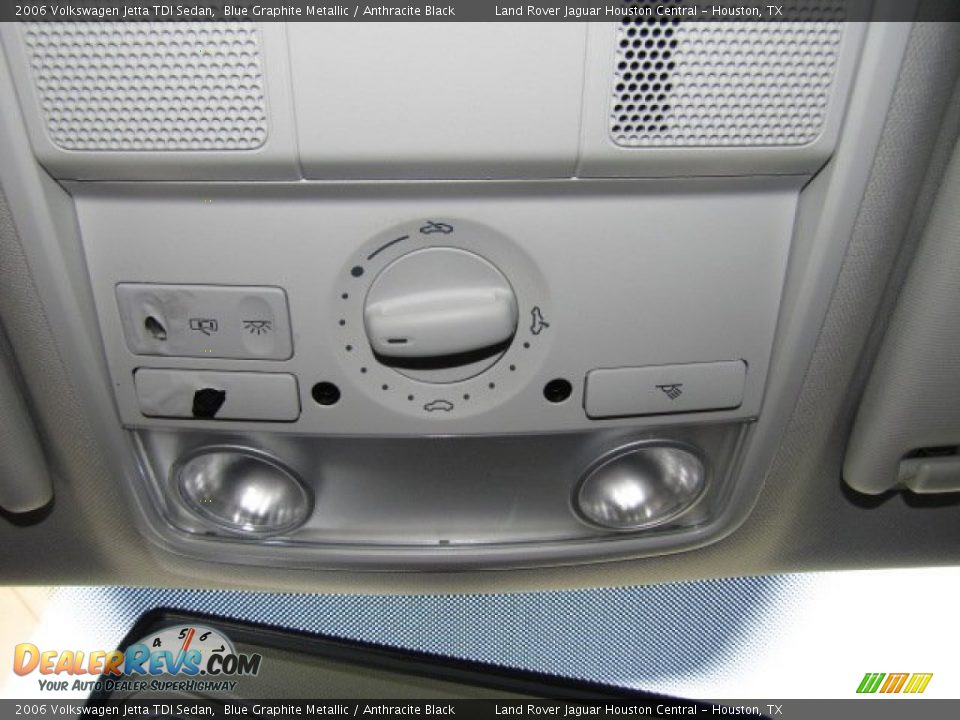 2006 Volkswagen Jetta TDI Sedan Blue Graphite Metallic / Anthracite Black Photo #35