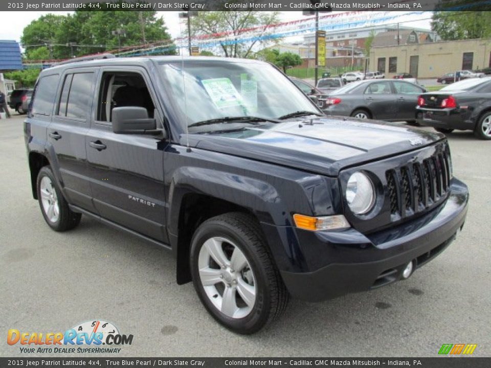 2013 Jeep Patriot Latitude 4x4 True Blue Pearl / Dark Slate Gray Photo #5