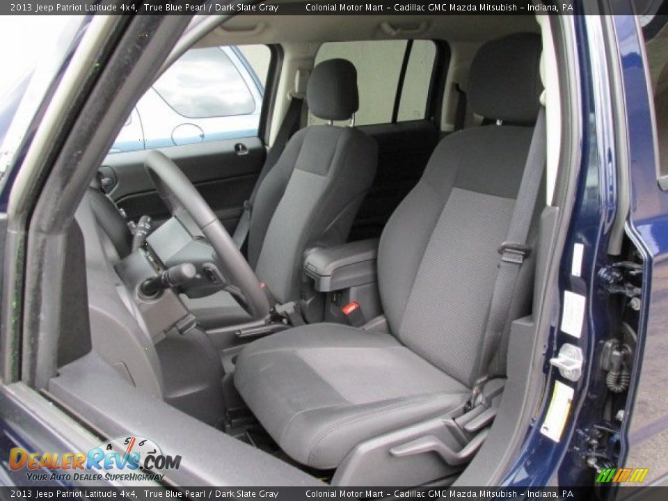 2013 Jeep Patriot Latitude 4x4 True Blue Pearl / Dark Slate Gray Photo #10