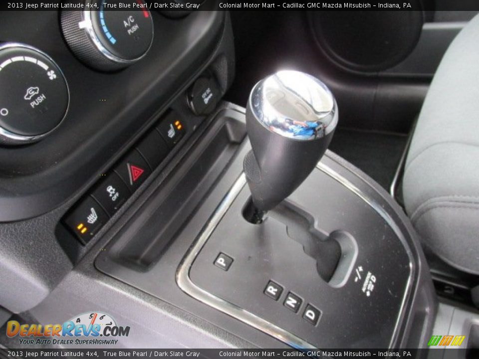 2013 Jeep Patriot Latitude 4x4 True Blue Pearl / Dark Slate Gray Photo #12