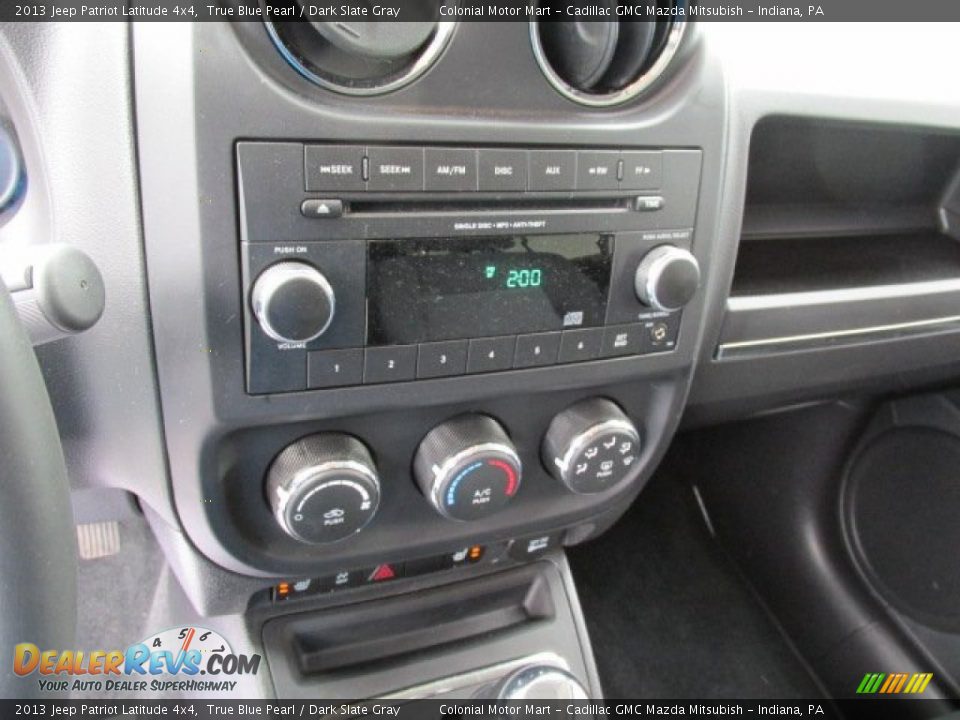 2013 Jeep Patriot Latitude 4x4 True Blue Pearl / Dark Slate Gray Photo #13