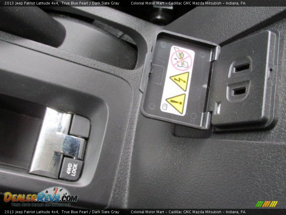 2013 Jeep Patriot Latitude 4x4 True Blue Pearl / Dark Slate Gray Photo #15