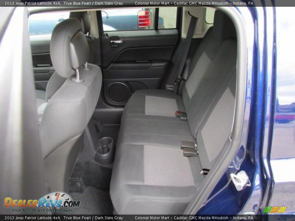2013 Jeep Patriot Latitude 4x4 True Blue Pearl / Dark Slate Gray Photo #17