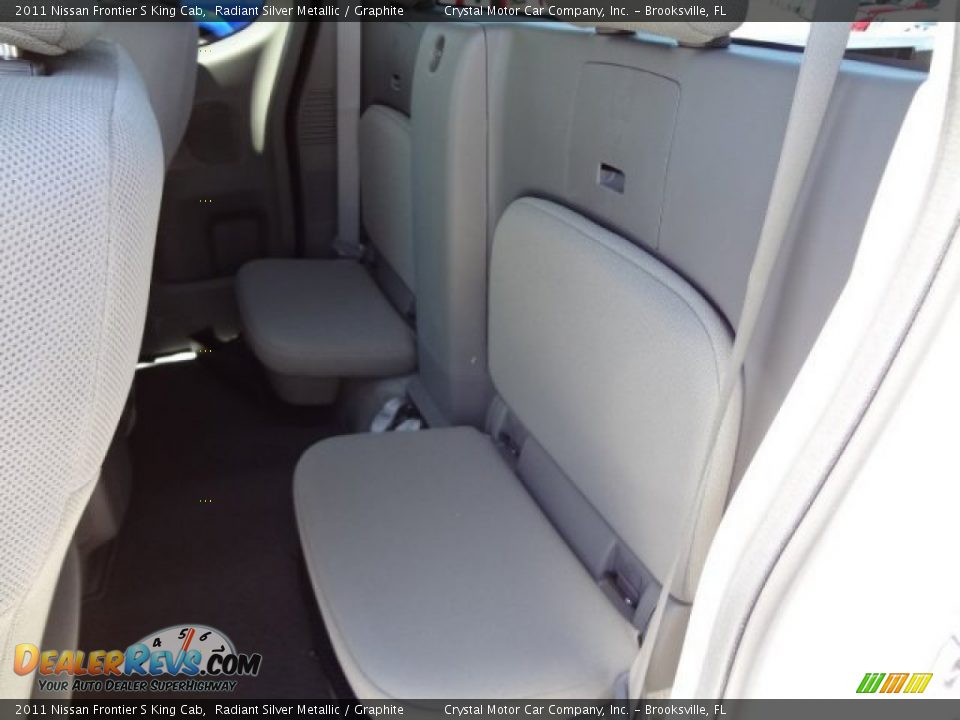 2011 Nissan Frontier S King Cab Radiant Silver Metallic / Graphite Photo #5