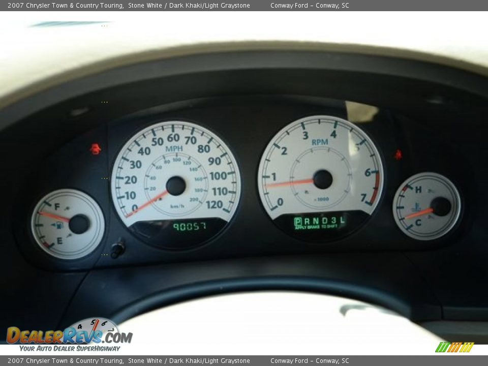 2007 Chrysler Town & Country Touring Gauges Photo #25