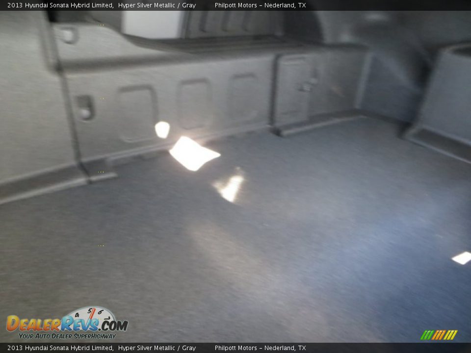 2013 Hyundai Sonata Hybrid Limited Hyper Silver Metallic / Gray Photo #18