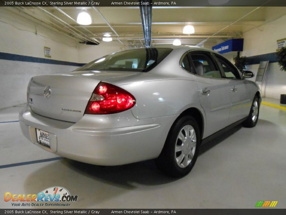 2005 Buick LaCrosse CX Sterling Silver Metallic / Gray Photo #5