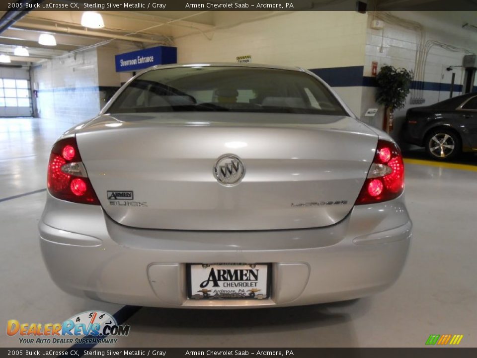 2005 Buick LaCrosse CX Sterling Silver Metallic / Gray Photo #6