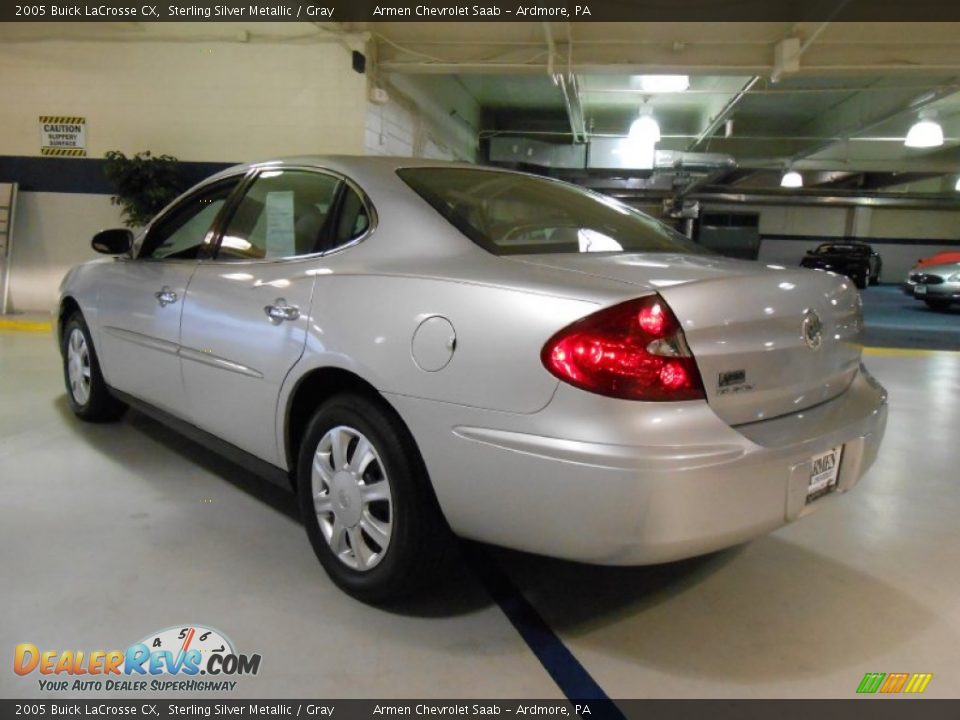 2005 Buick LaCrosse CX Sterling Silver Metallic / Gray Photo #7