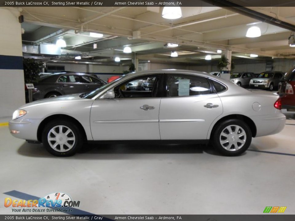 2005 Buick LaCrosse CX Sterling Silver Metallic / Gray Photo #8