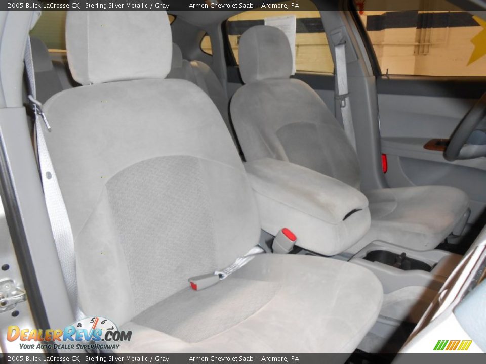2005 Buick LaCrosse CX Sterling Silver Metallic / Gray Photo #14