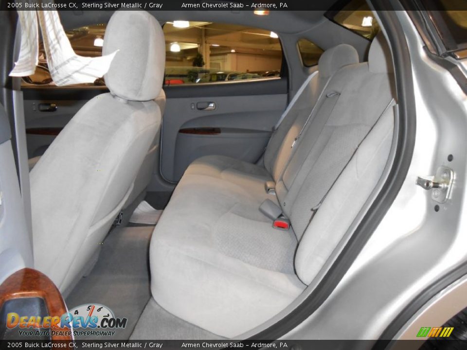 Rear Seat of 2005 Buick LaCrosse CX Photo #17