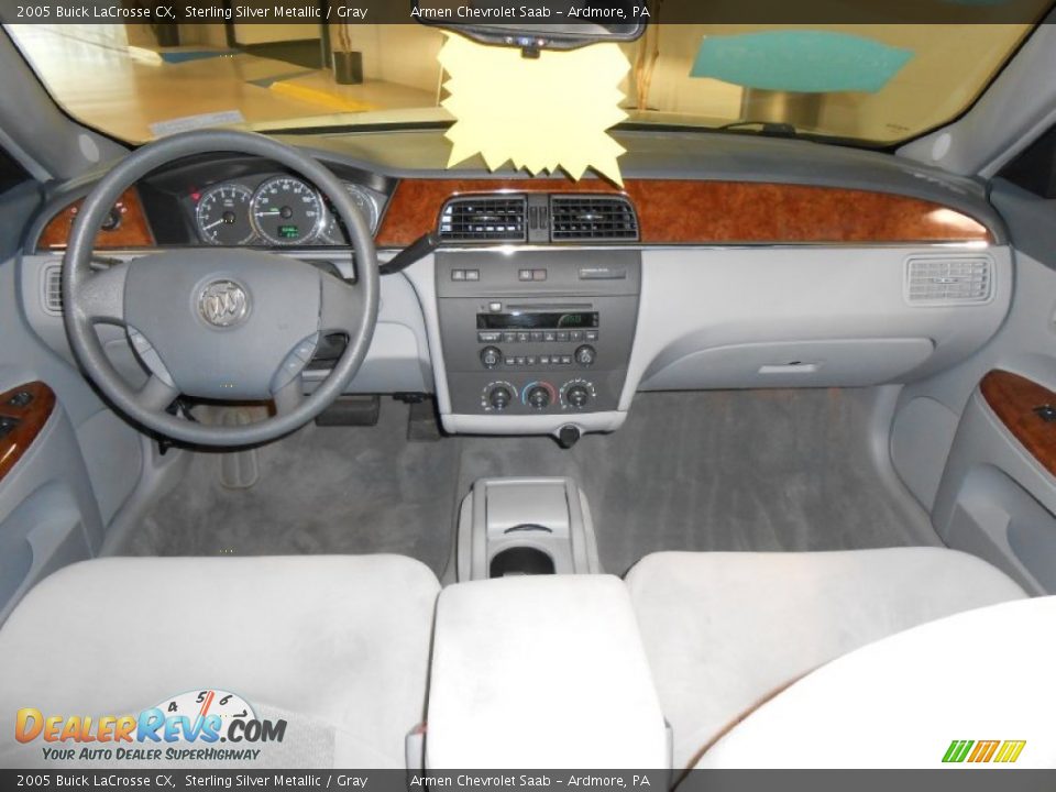 2005 Buick LaCrosse CX Sterling Silver Metallic / Gray Photo #18