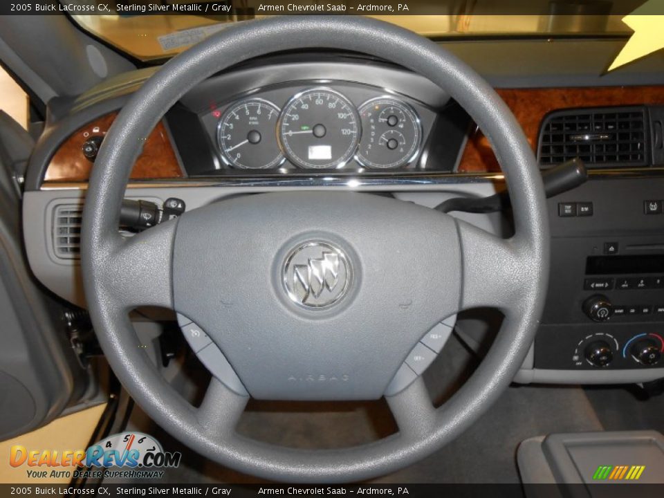 2005 Buick LaCrosse CX Steering Wheel Photo #24
