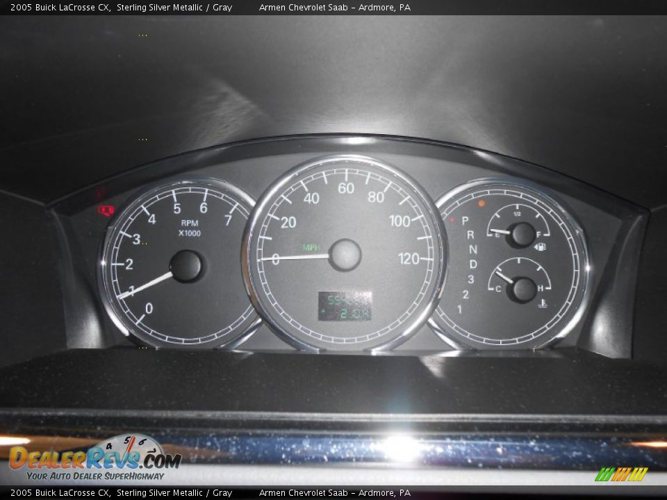 2005 Buick LaCrosse CX Gauges Photo #25