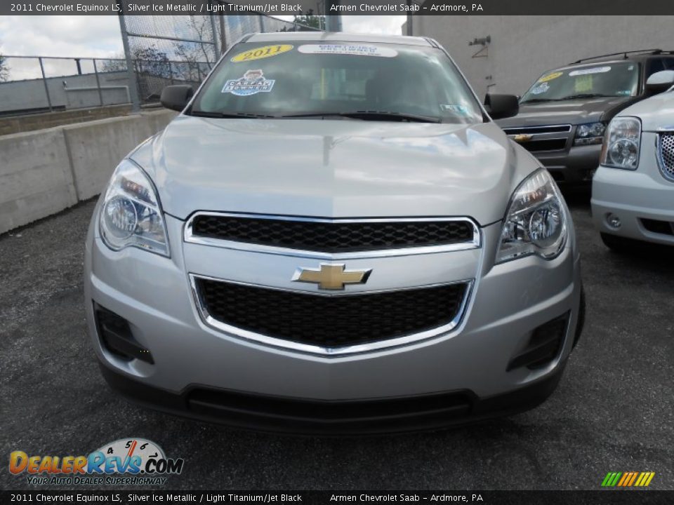 2011 Chevrolet Equinox LS Silver Ice Metallic / Light Titanium/Jet Black Photo #2