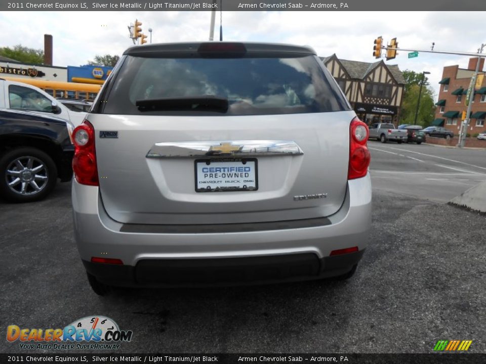 2011 Chevrolet Equinox LS Silver Ice Metallic / Light Titanium/Jet Black Photo #5