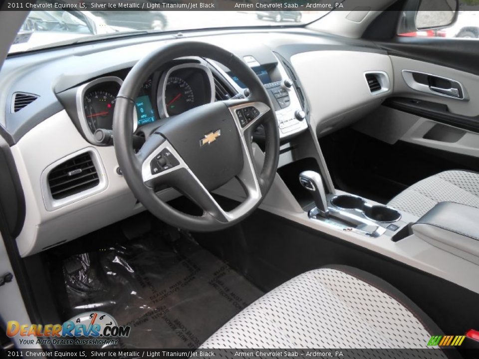 2011 Chevrolet Equinox LS Silver Ice Metallic / Light Titanium/Jet Black Photo #6