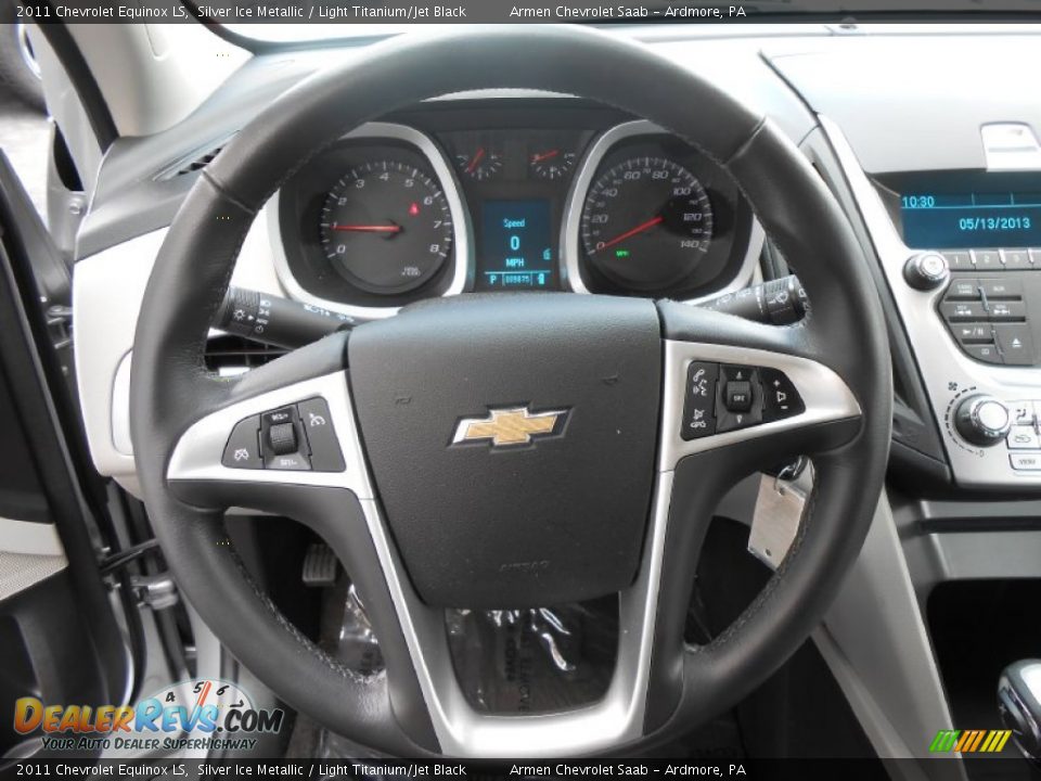 2011 Chevrolet Equinox LS Silver Ice Metallic / Light Titanium/Jet Black Photo #21