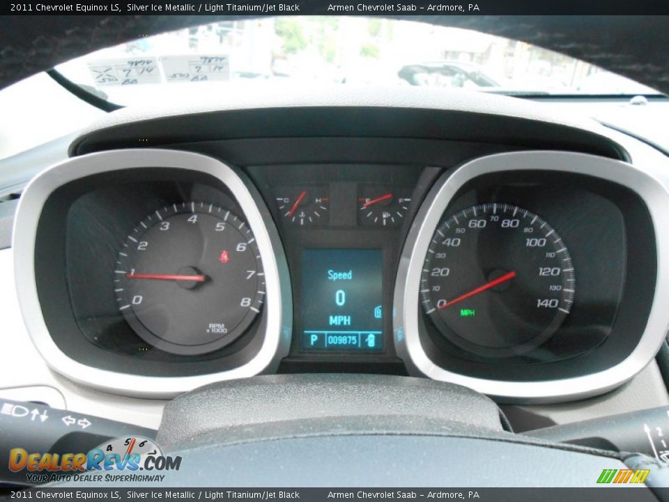 2011 Chevrolet Equinox LS Silver Ice Metallic / Light Titanium/Jet Black Photo #22