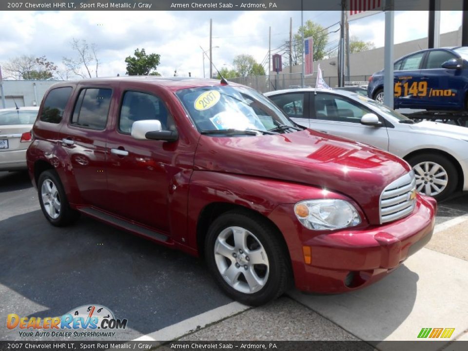 2007 Chevrolet HHR LT Sport Red Metallic / Gray Photo #3