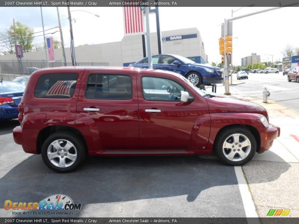 2007 Chevrolet HHR LT Sport Red Metallic / Gray Photo #4
