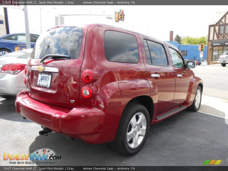 2007 Chevrolet HHR LT Sport Red Metallic / Gray Photo #5