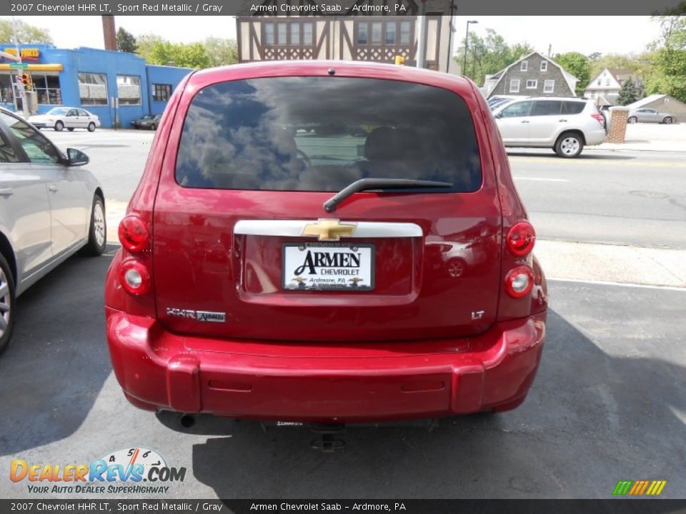 2007 Chevrolet HHR LT Sport Red Metallic / Gray Photo #6