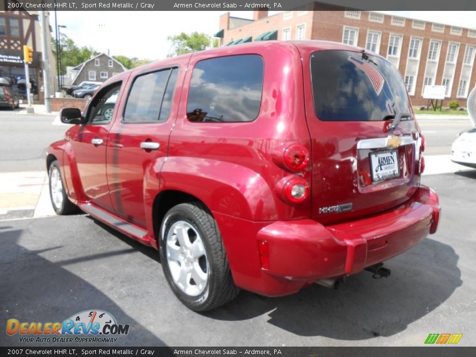 2007 Chevrolet HHR LT Sport Red Metallic / Gray Photo #7