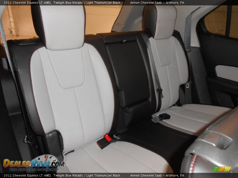 2011 Chevrolet Equinox LT AWD Twilight Blue Metallic / Light Titanium/Jet Black Photo #15