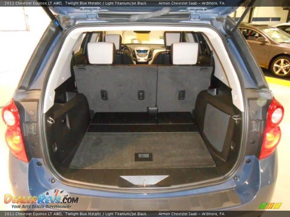 2011 Chevrolet Equinox LT AWD Twilight Blue Metallic / Light Titanium/Jet Black Photo #16