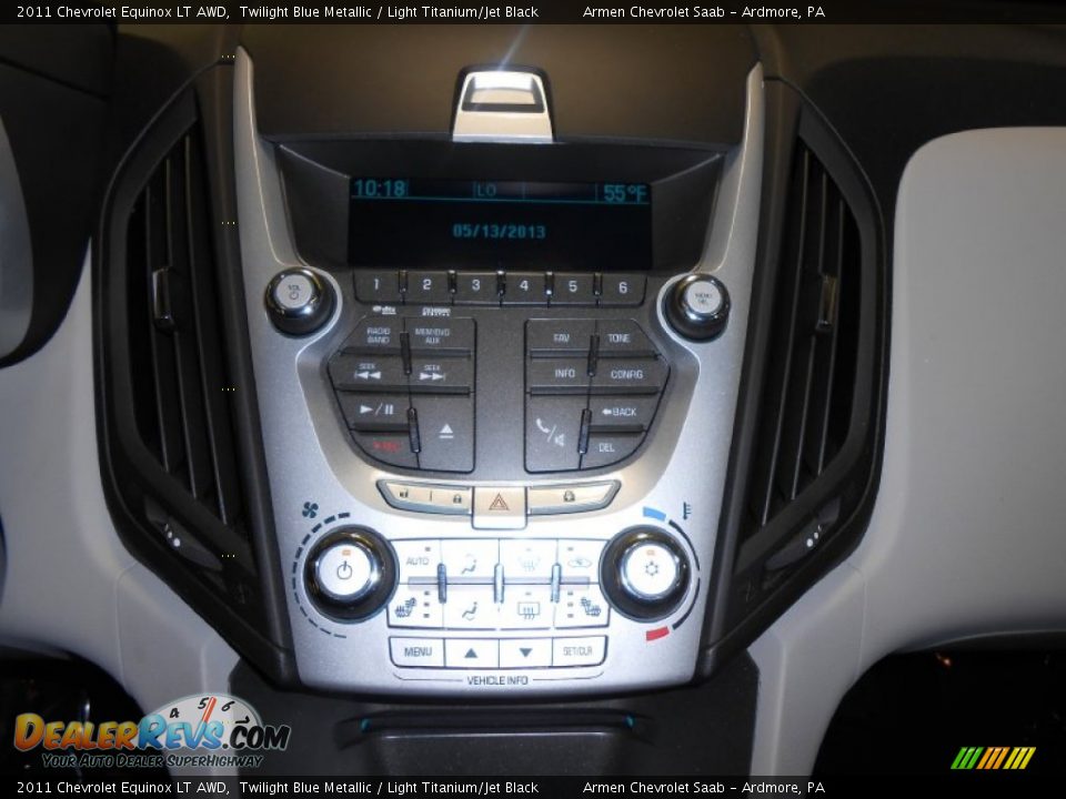 2011 Chevrolet Equinox LT AWD Twilight Blue Metallic / Light Titanium/Jet Black Photo #23