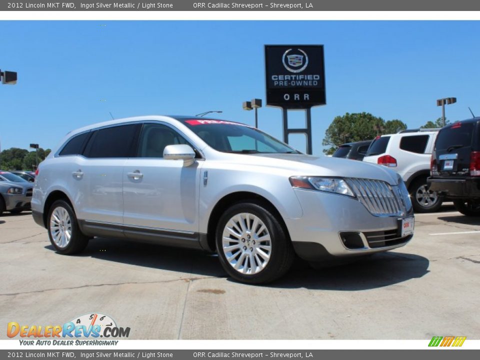 2012 Lincoln MKT FWD Ingot Silver Metallic / Light Stone Photo #1