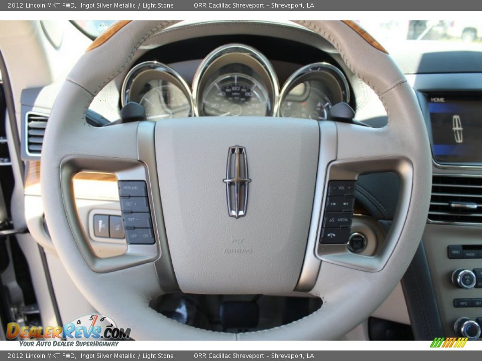 2012 Lincoln MKT FWD Steering Wheel Photo #14