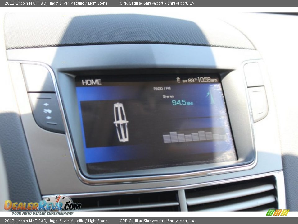 2012 Lincoln MKT FWD Ingot Silver Metallic / Light Stone Photo #30