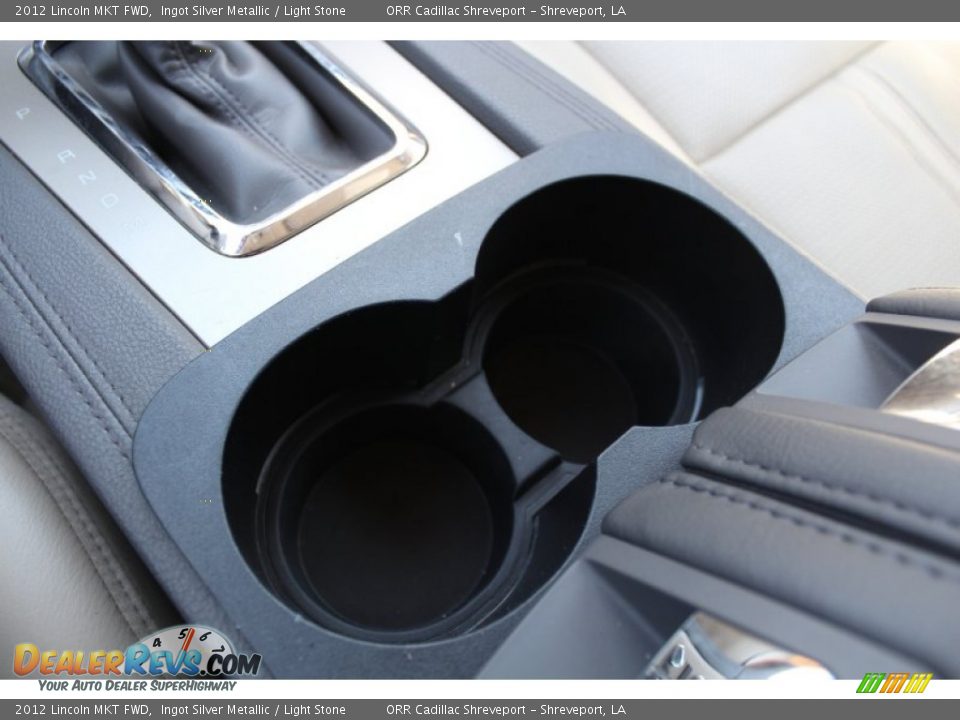 2012 Lincoln MKT FWD Ingot Silver Metallic / Light Stone Photo #34