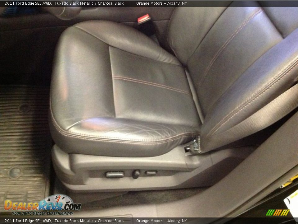 2011 Ford Edge SEL AWD Tuxedo Black Metallic / Charcoal Black Photo #9