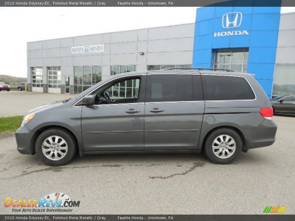 2010 Honda Odyssey EX Polished Metal Metallic / Gray Photo #2