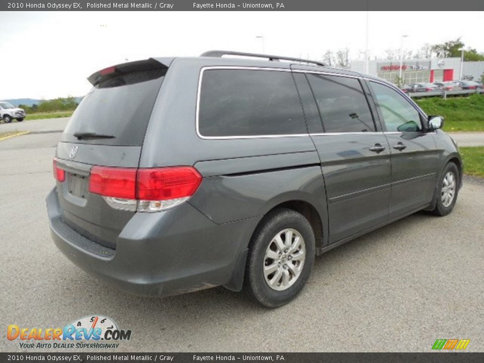 2010 Honda Odyssey EX Polished Metal Metallic / Gray Photo #3