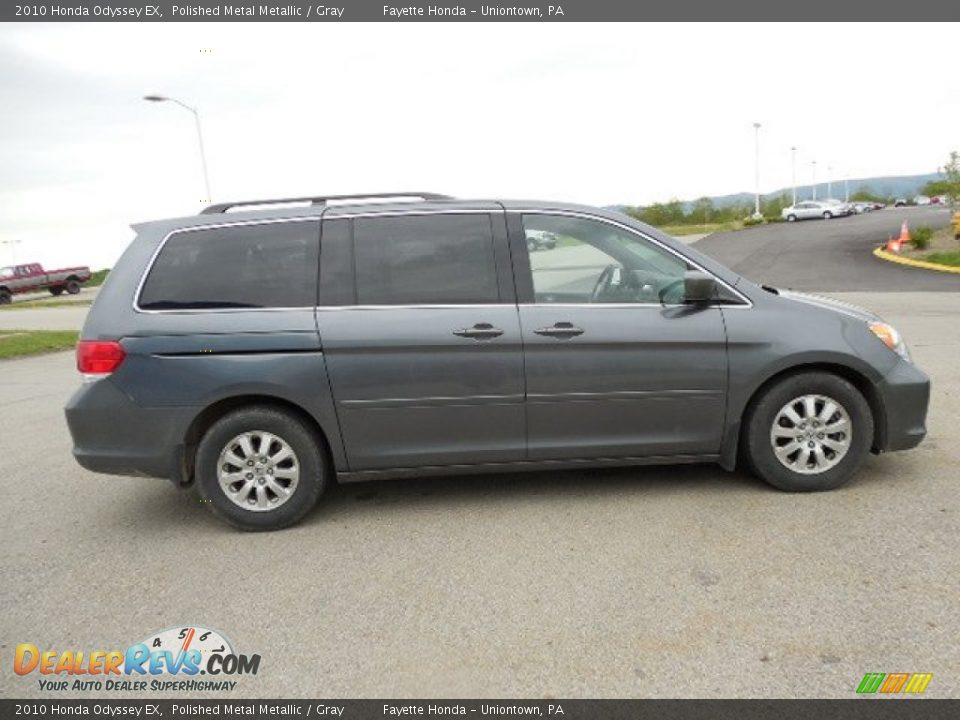 2010 Honda Odyssey EX Polished Metal Metallic / Gray Photo #4